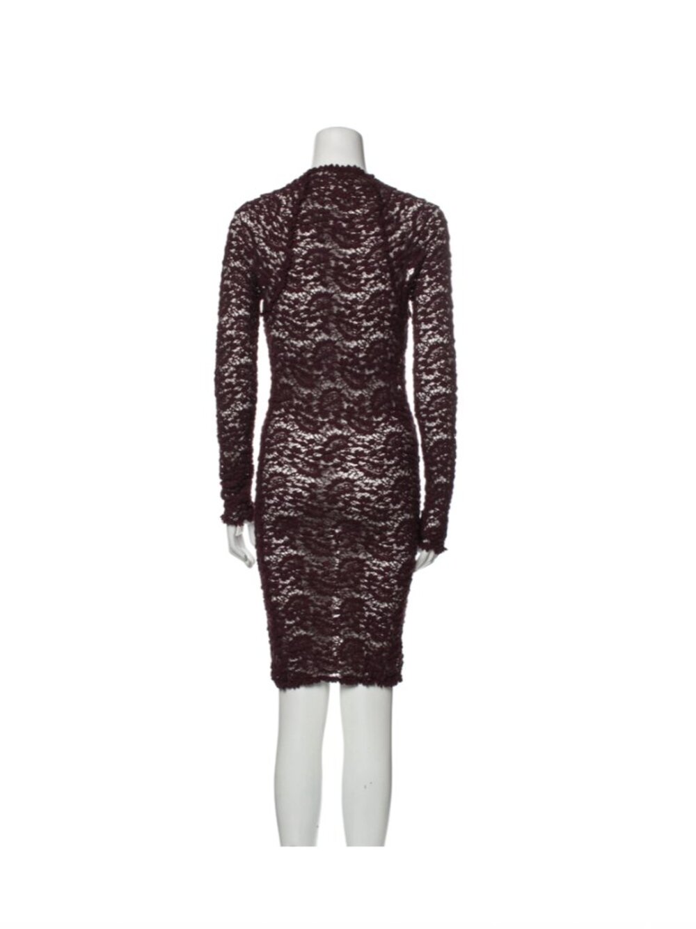 Isabel Marant Lace Pattern Knee-Length Dress - Picture 3 of 5